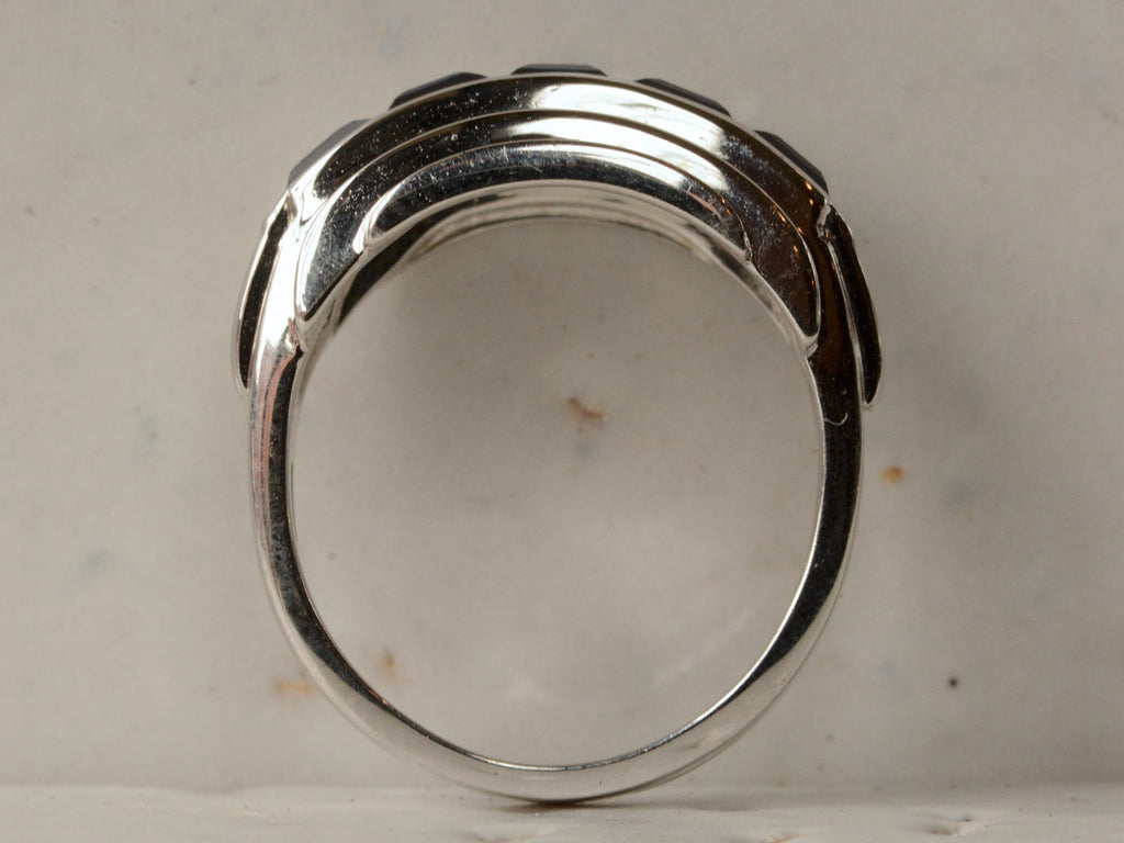 1930-40s Deco Sapphire Ring