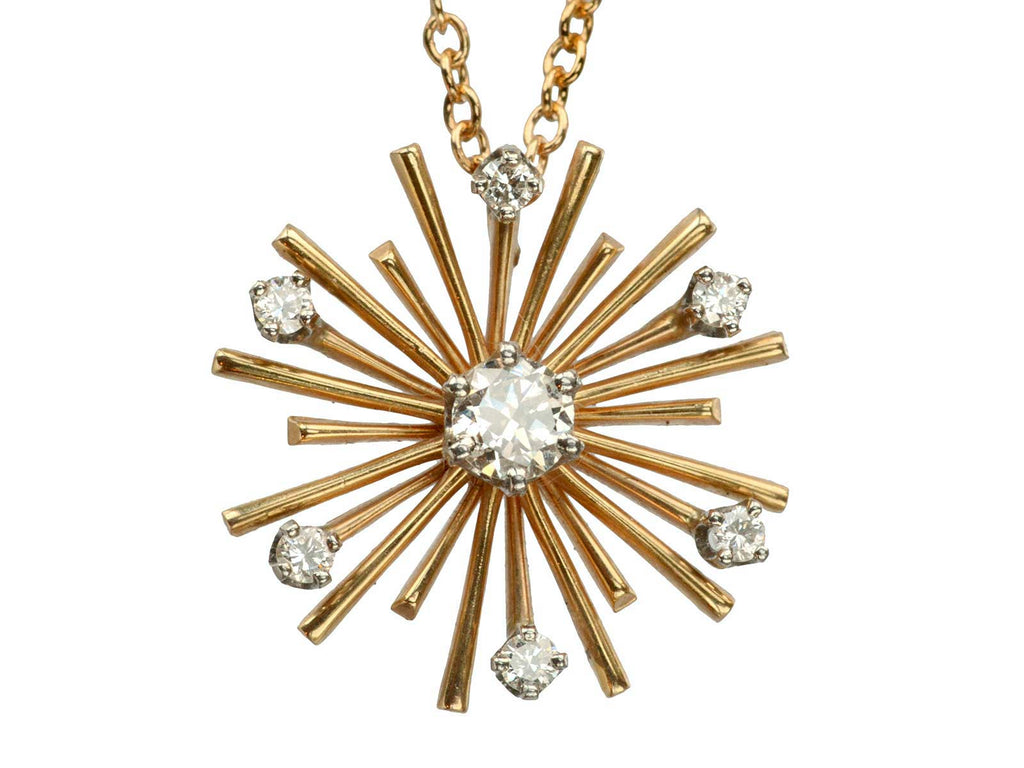 1960s Diamond Burst Pendant (on white background)