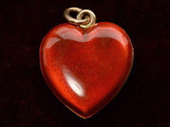 thumbnail of c1900 Diamond Heart Locket (backside)