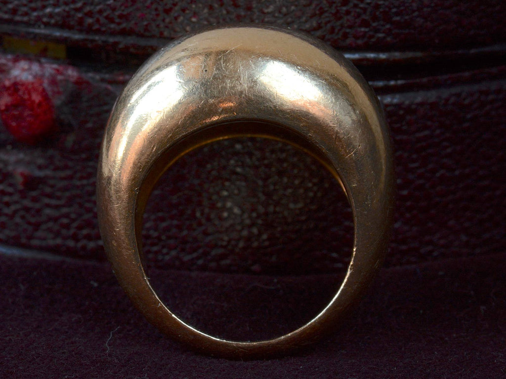 1940s Large Domed Ring