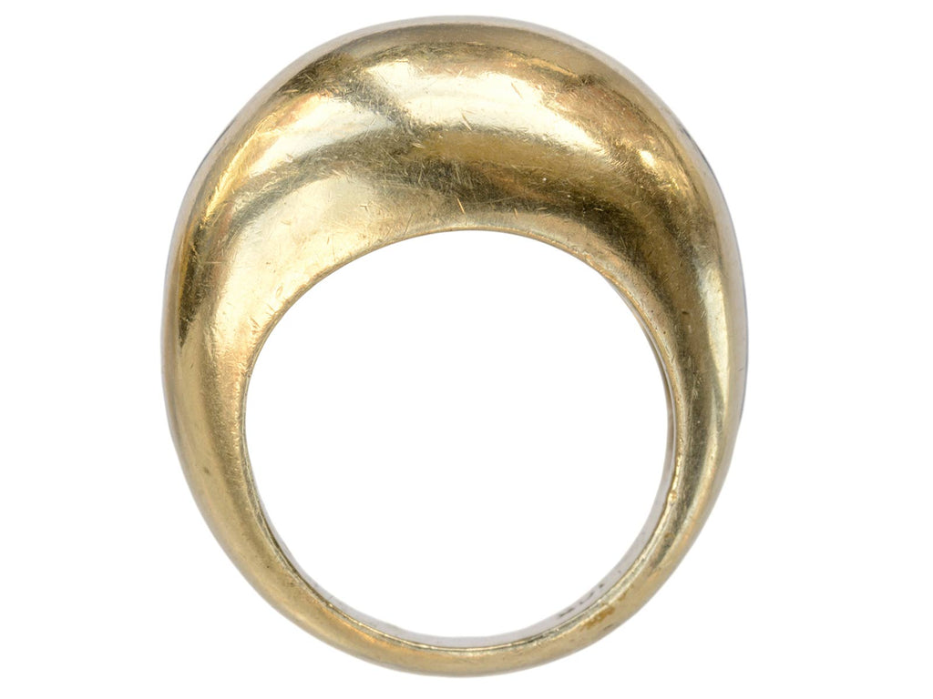 1940s Large Domed Ring (on white background)