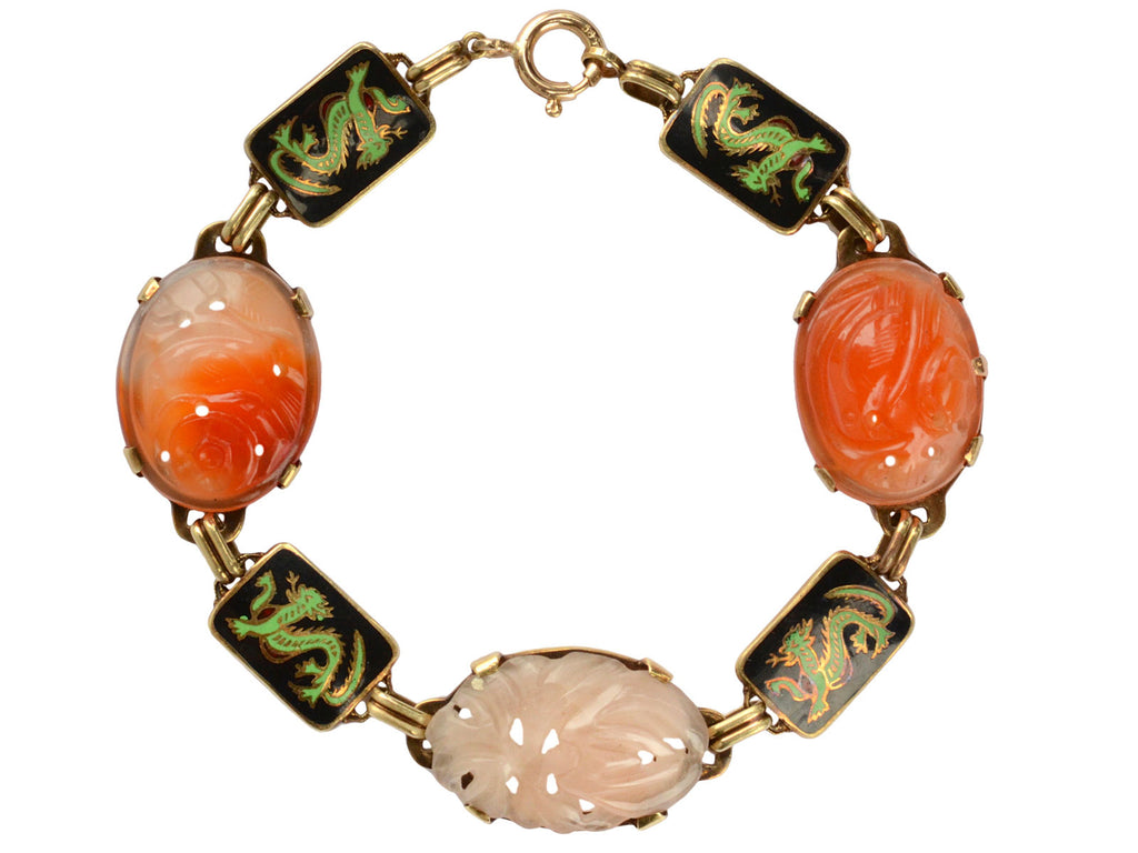 1920s Dragon Bracelet (on white background)