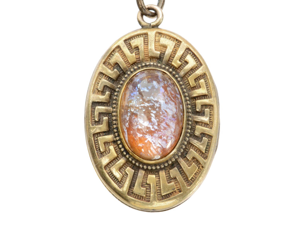 c1890 Dragon's Breath Locket (on white background)