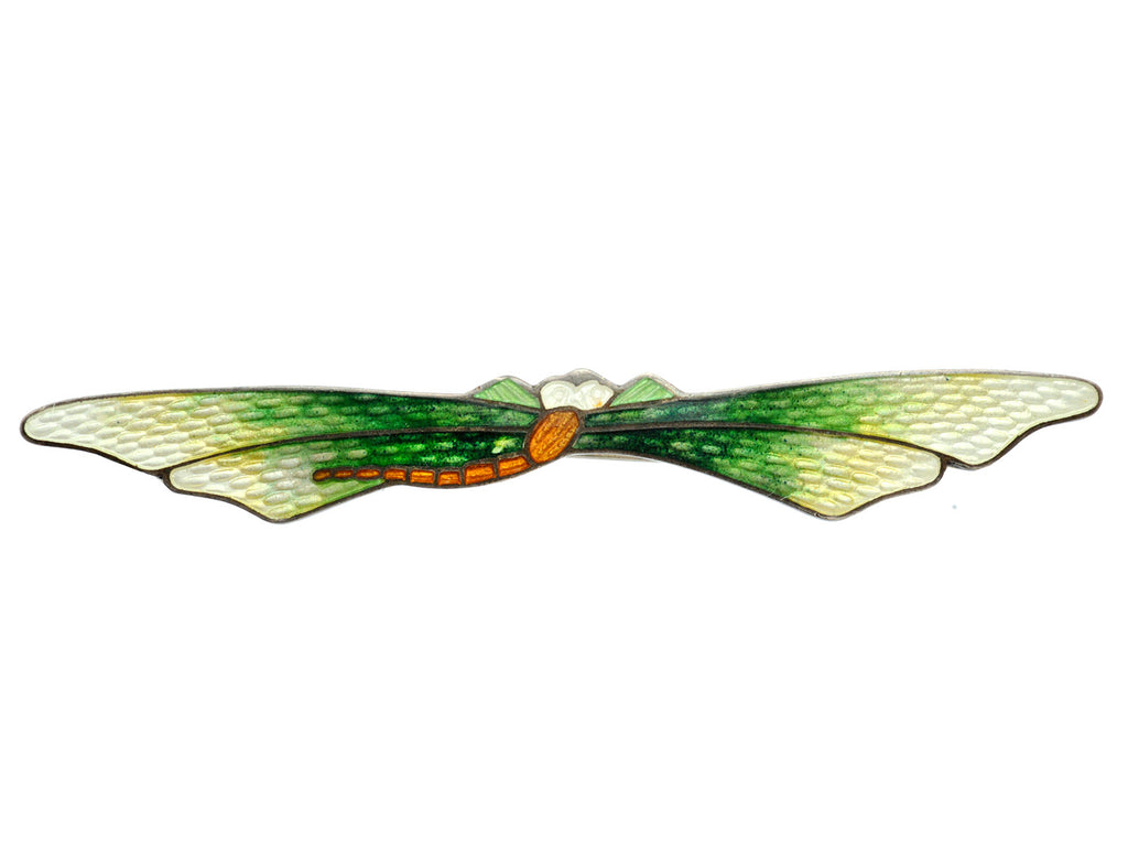 1900s Art Nouveau Dragonfly Brooch