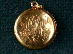 1890s Gold Dragon Locket