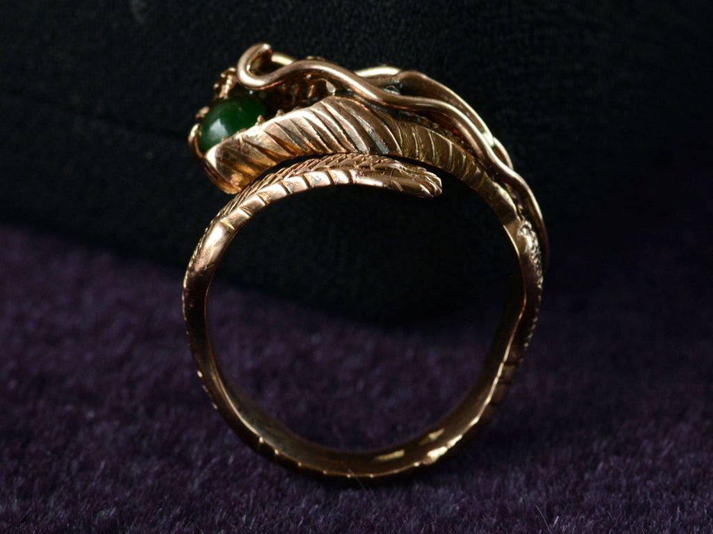 1960s Jade Dragon Ring