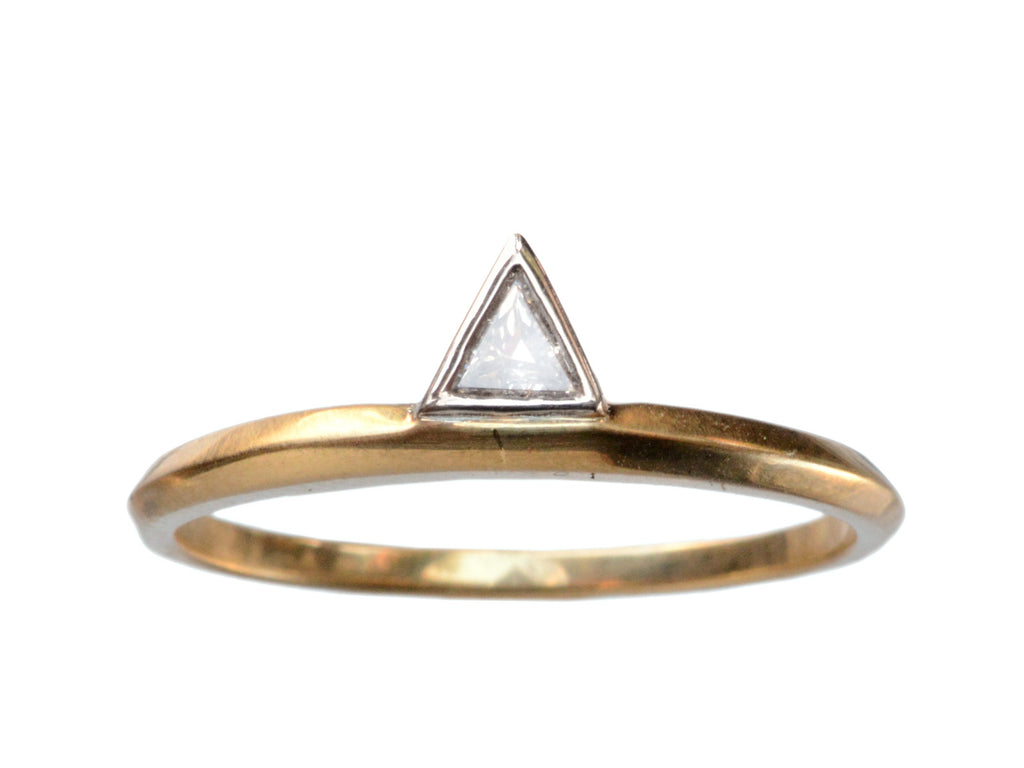 EB Triangular Diamond Ring (on white background)