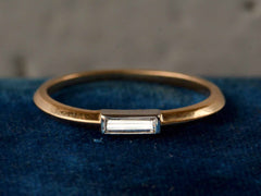 EB 0.10ct Rectangular Diamond Ring