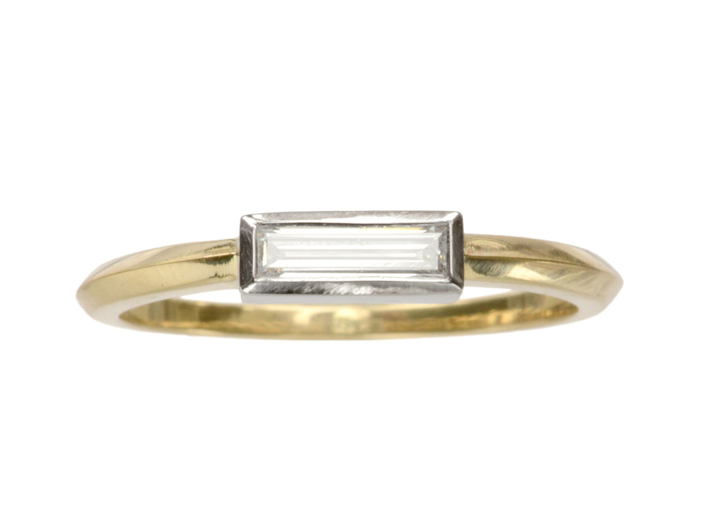 EB 0.20ct Rectangular Ring (on white background)