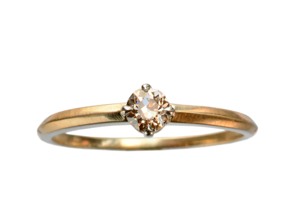 EB 0.22ct Pinkish-Brown (on white background)