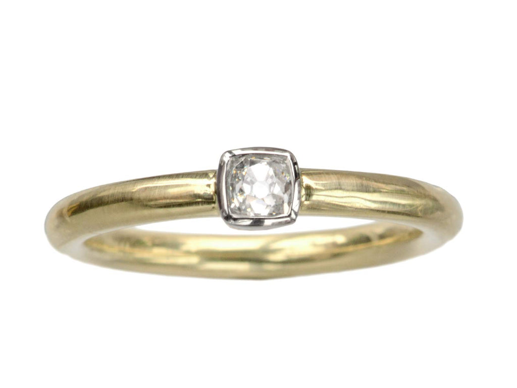 EB 0.23ct Old Mine Ring (on white background)