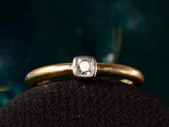 EB 0.23ct Old Mine Ring (detail)