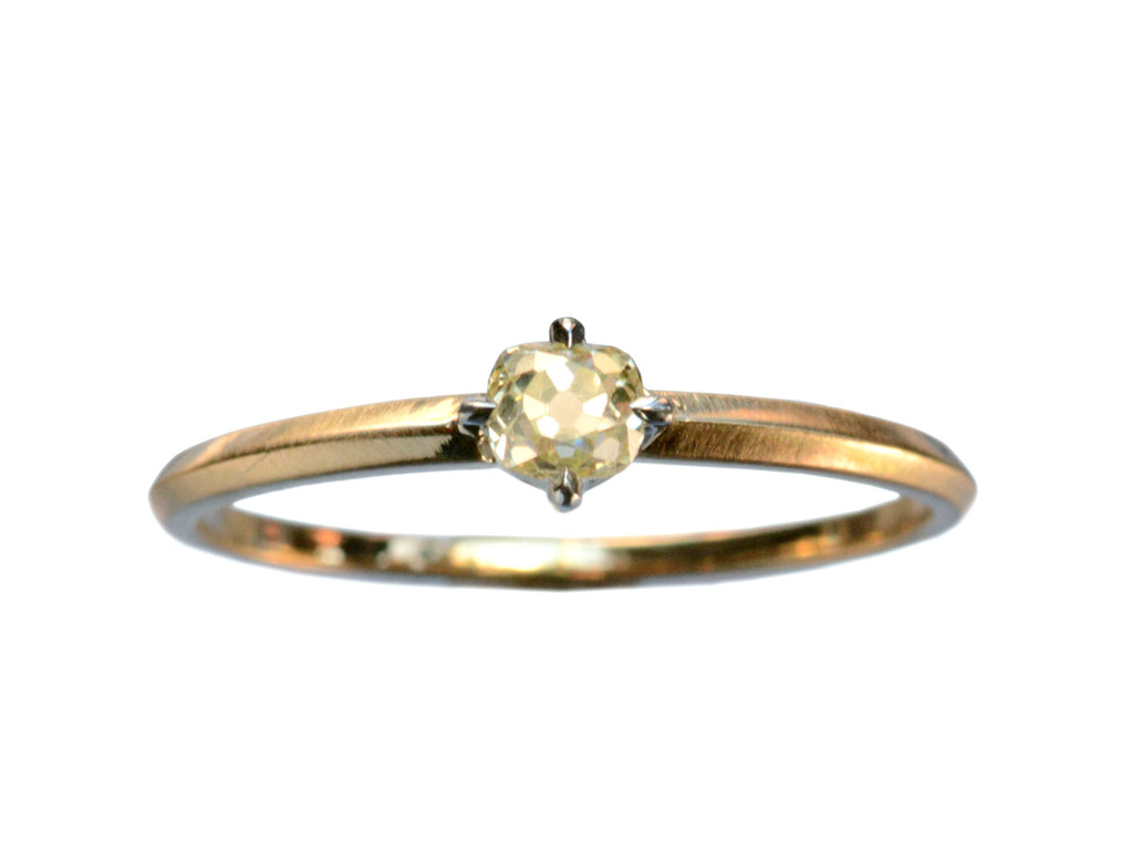 EB 0.25ct Yellow Diamond (on white background)