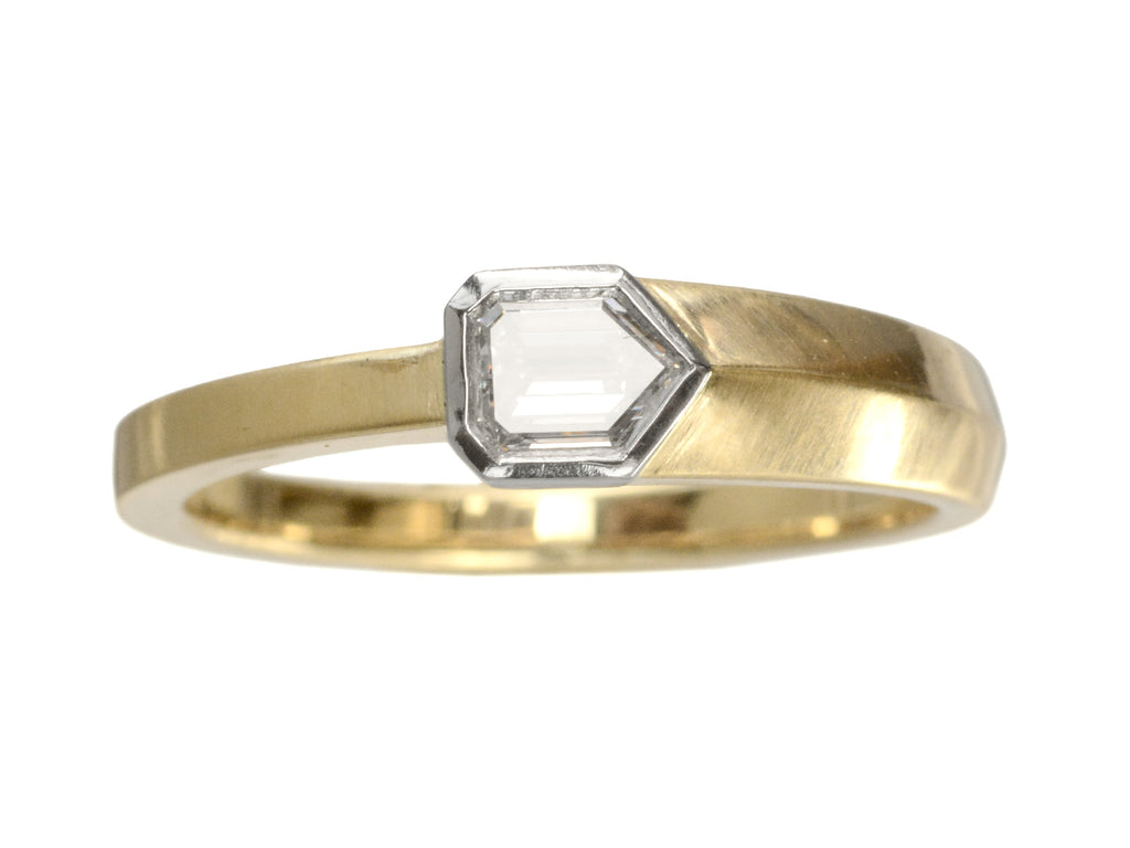EB Modern Pentagonal Ring (on white background)