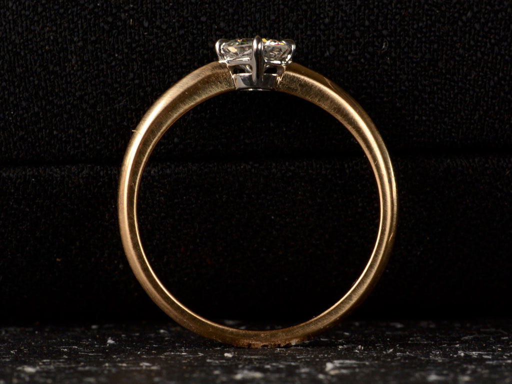EB 0.32ct Old Cut Diamond Engagement Ring