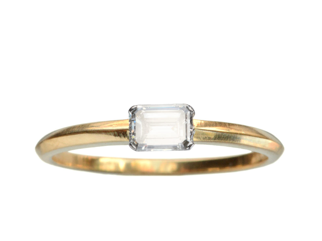 EB 0.34ct East-West Emerald Cut (on white background)