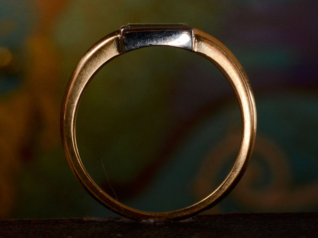 EB 0.35ct Rectangular Diamond Baguette Ring