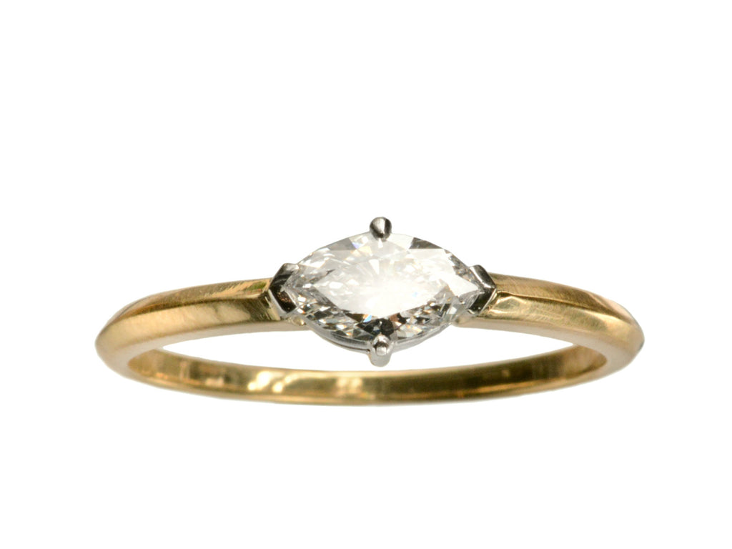 EB 0.36ct Marquise Ring (on white background)