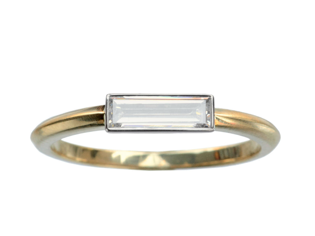 EB 0.38ct Rectangular Ring (on white background)