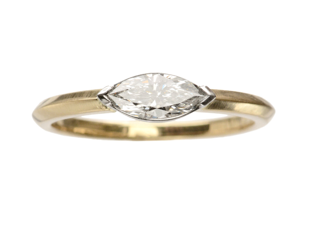 EB 0.38ct Marquise Ring (on white background)