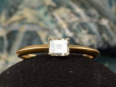 EB East-West 0.40ct Emerald Cut Diamond Engagement Ring