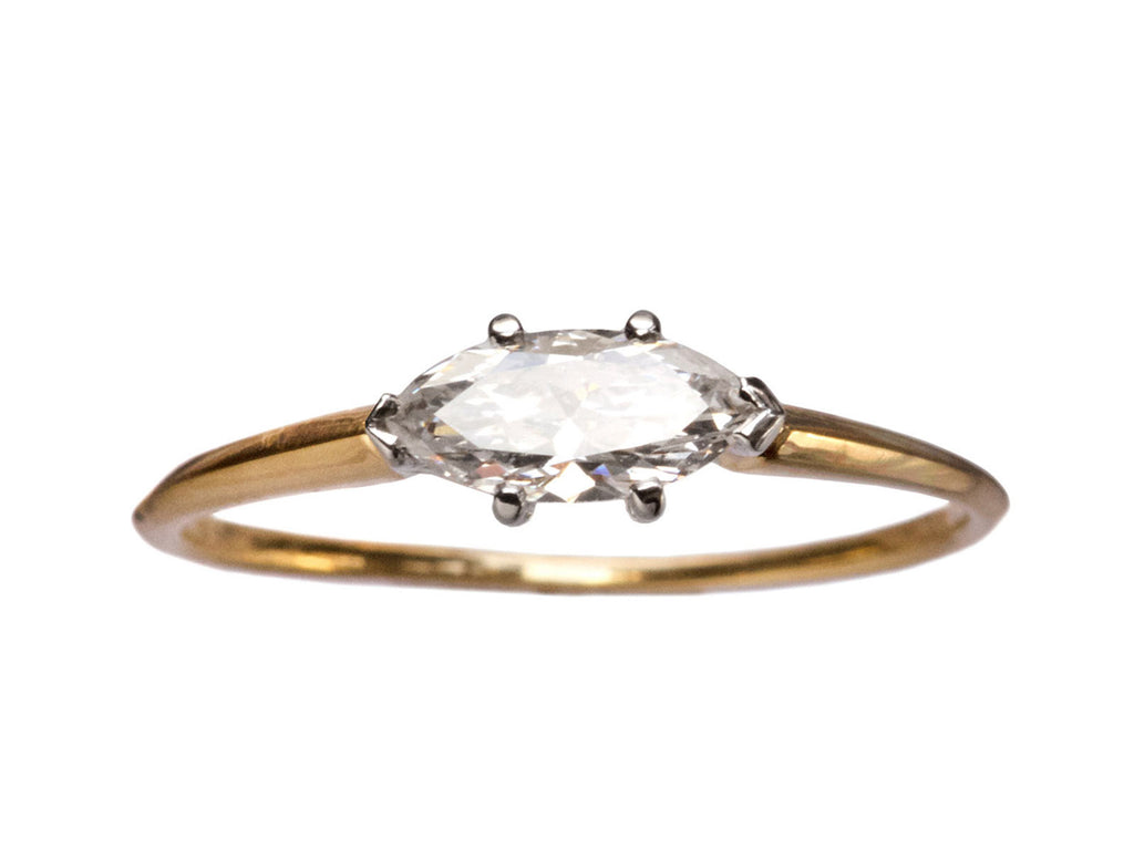 EB 0.42ct Diamond Marquise Ring (on white background)