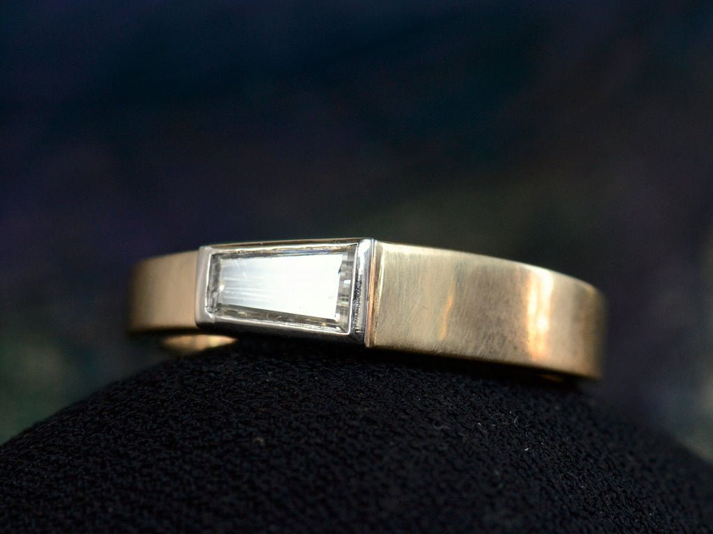 EB 0.42ct Tapered Diamond Ring
