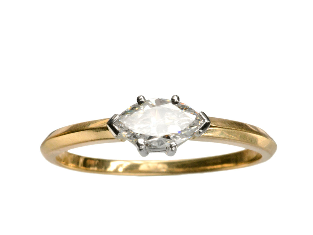 EB 0.44ct Marquise Ring (on white background)