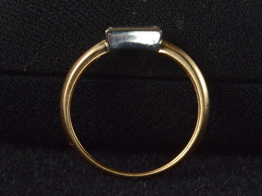 EB 0.44ct Rectangular Diamond Ring