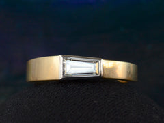 EB 0.45ct Tapered Diamond Ring