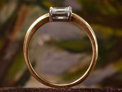 EB 0.46ct Emerald Cut Diamond Ring
