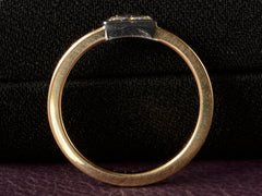EB 0.46ct Half Moon Diamond Ring