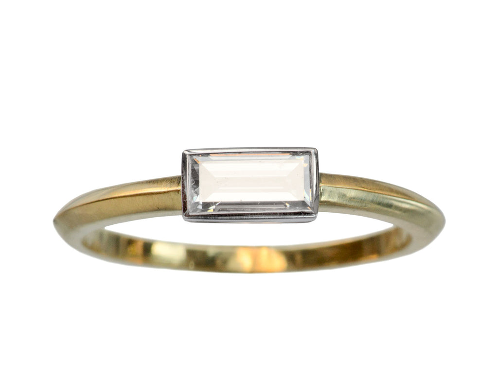 EB 0.46ct Rectangular Ring (on white background)