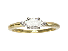 EB .48ct Marquise Diamond Ring (on white background)