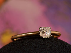 EB 0.50ct Asscher Cut Diamond Engagement Ring