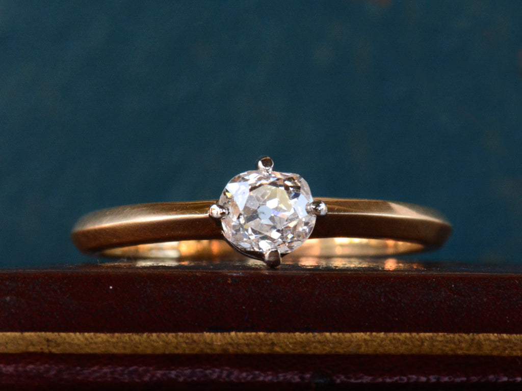 EB 0.50ct Old Mine Cut Diamond Ring