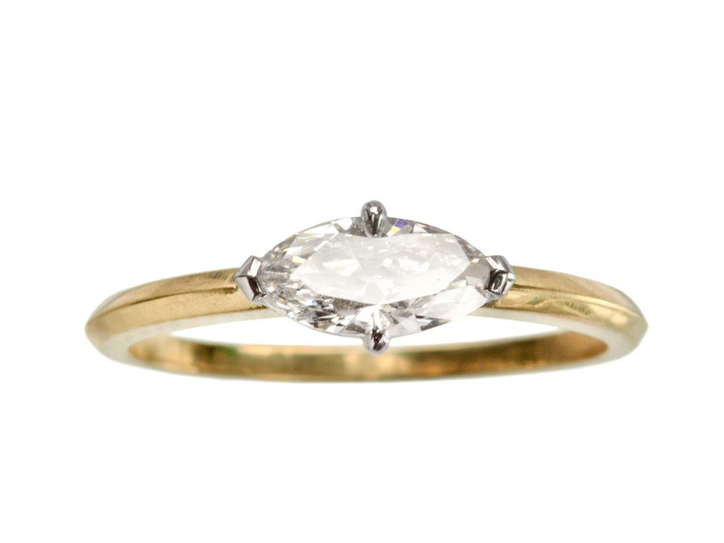 EB 0.49ct Marquise Ring (on white background)