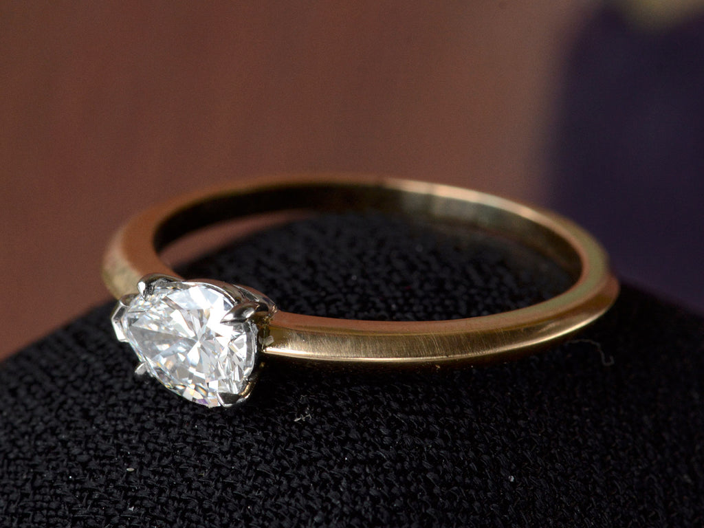 EB 0.51ct Pear Diamond Engagement Ring