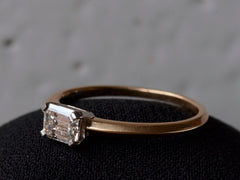EB 0.53ct East-West Emerald Cut Diamond Ring