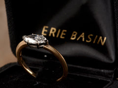 EB East-West 0.55ct Marquise Cut Diamond Engagement Ring