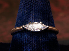 EB 0.55ct V.L. Pink Diamond Marquise Ring