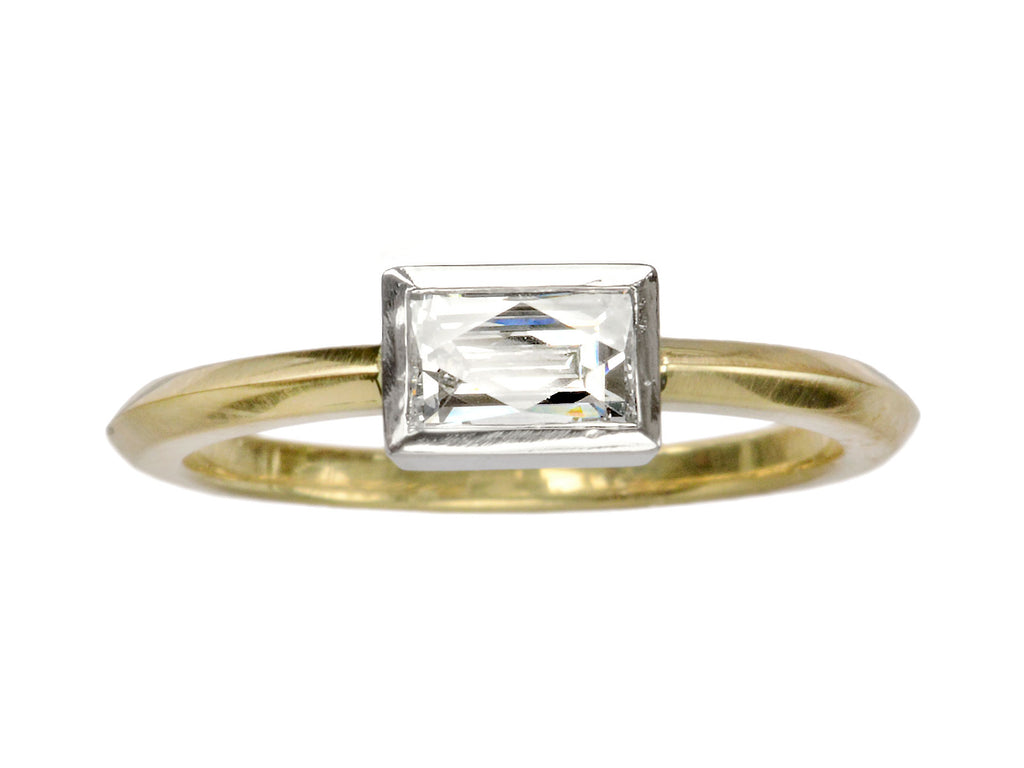 EB 0.55ct Rectangular Ring (on white background)