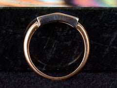 EB 0.55ctw Twin Baguette Ring (profile view)