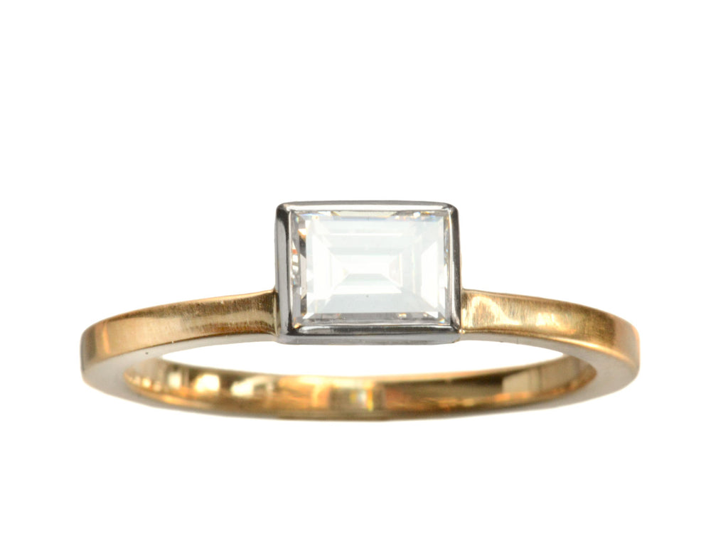 EB 0.58ct Rectangular Diamond (on white background)