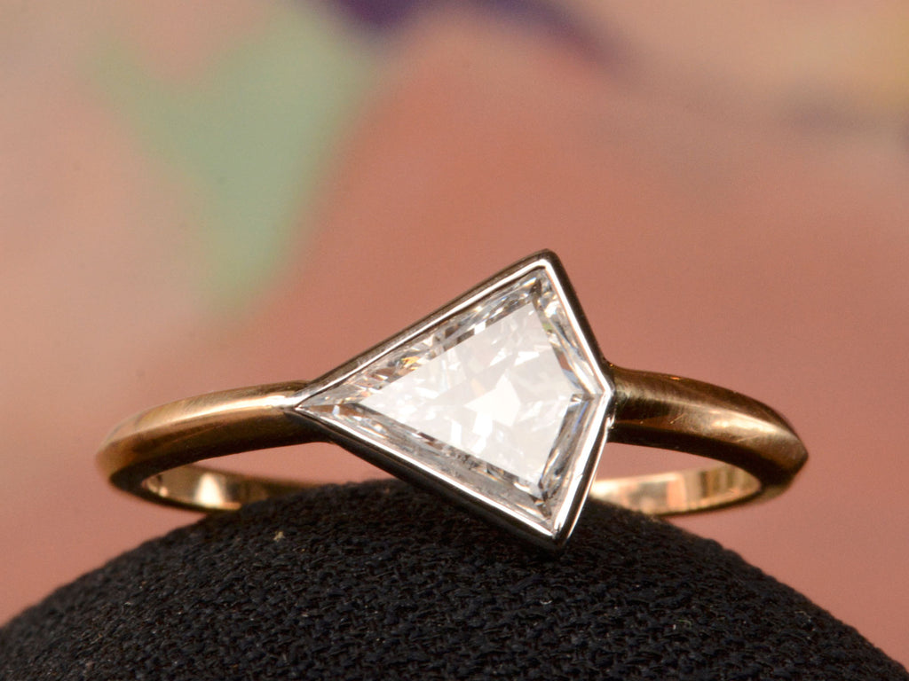 EB 0.59ct Kite Diamond Ring (front view)