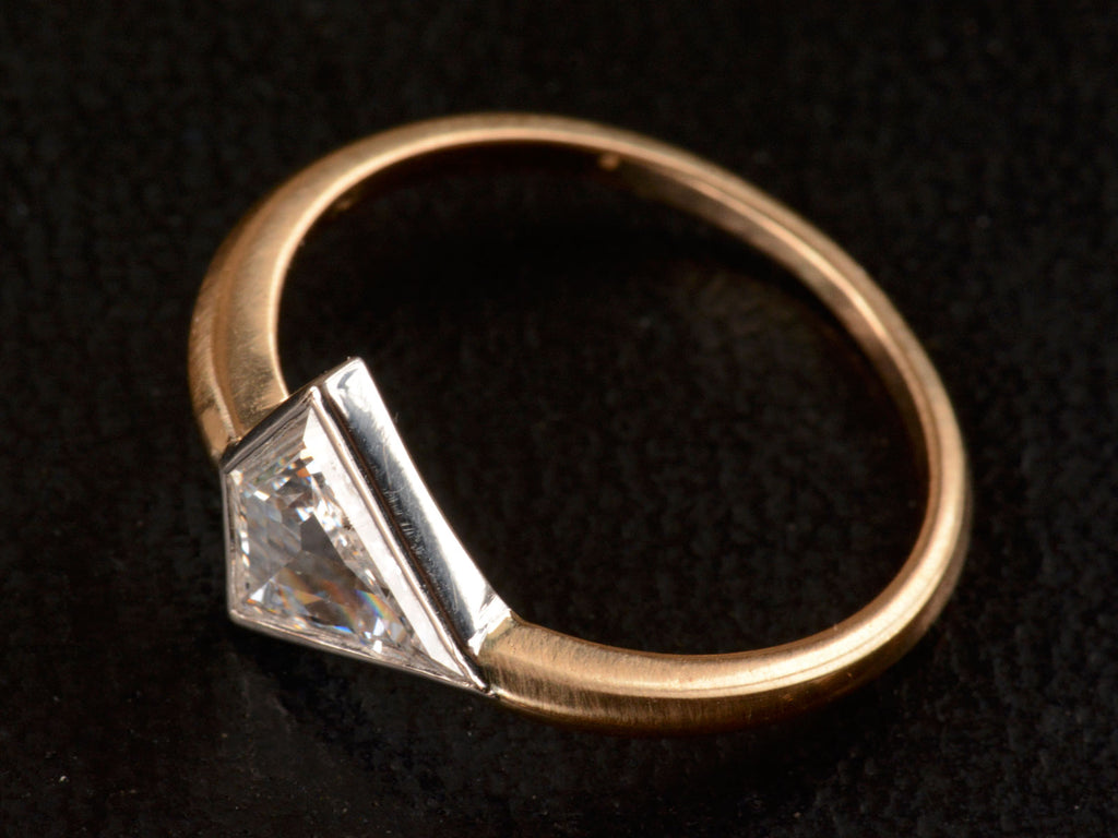 EB 0.59ct Kite Diamond Ring (horizontal view)