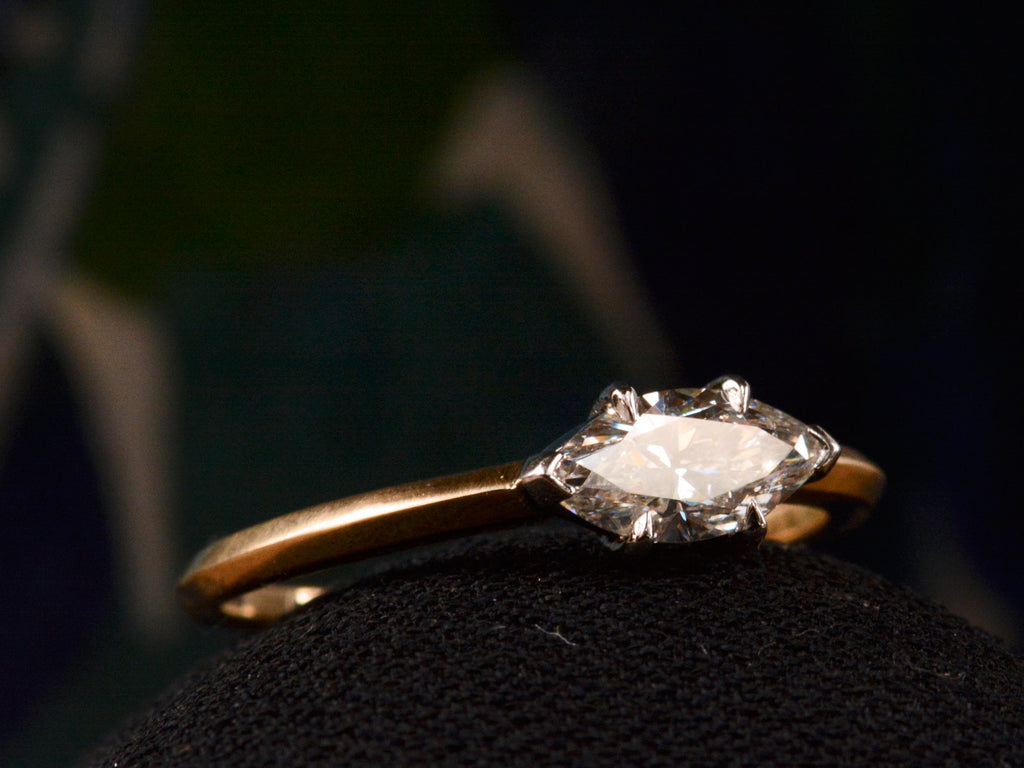 EB 0.59ct Marquise Diamond Ring