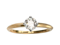 EB 0.63ct Old European Cut Diamond Solitaire Engagement Ring