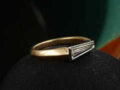 EB 0.63ct Asymmetrical Baguette Ring