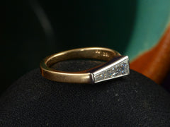 EB 0.63ct Asymmetrical Baguette Ring